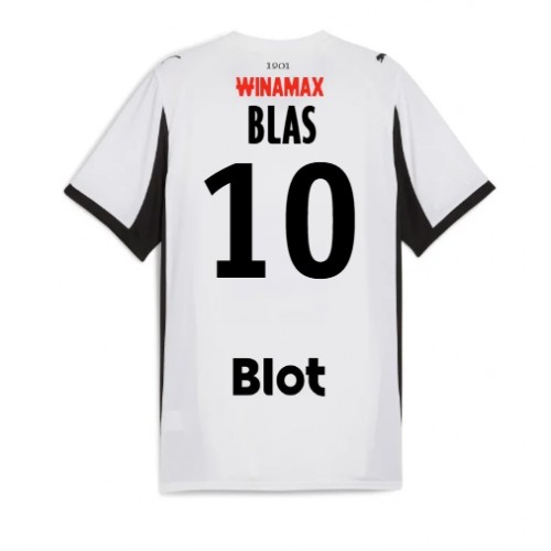 Camiseta Stade Rennais Ludovic Blas #10 Visitante Equipación 2025-26 manga corta